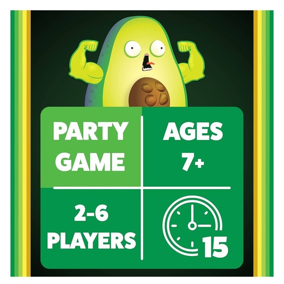 🅝🅔🅦 𝐓𝐇𝐑𝐎𝐖 𝐓𝐇𝐑𝐎𝐖 𝐀𝐕𝐎𝐂𝐀𝐃𝐎 Game by Exploding Kittens - Picture 4 of 9